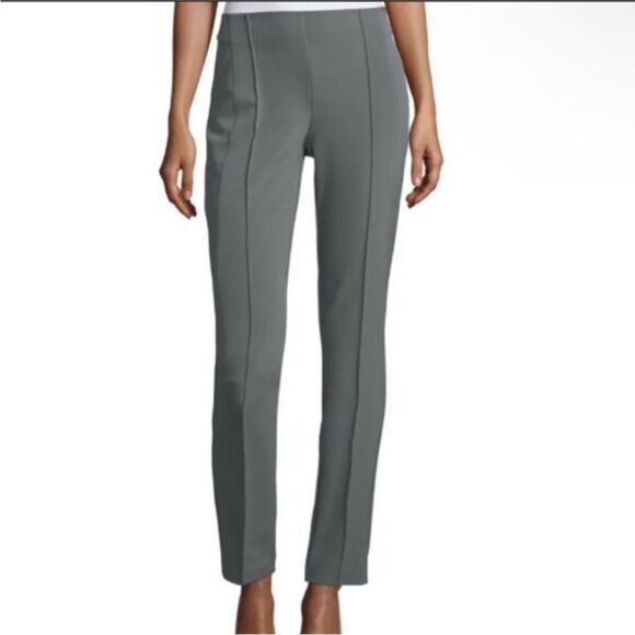 LAFAYETTE 148NEW Rock Gray Gramercy Stretch Pants Women’s Size 0